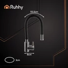 Kép 3/13 - Konyhai csaptelep flexibilis kifolyóval