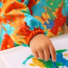 Kép 9/11 - Vízálló védőkötény 1-3 éves gyerekeknek