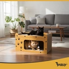 Kép 8/9 - Kétszintes kaparófa és fekhely