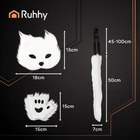 Kép 2/6 - 4 részes macska jelmez - fehér