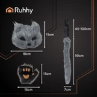 Kép 2/7 - 4 részes macska jelmez - szürke