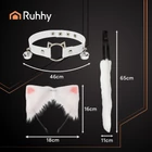 Kép 2/7 - 3 részes macska jelmez - fehér