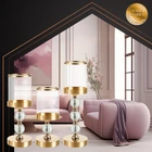 Kép 4/7 - Ruhhy gyertyatartó készlet 3 db - arany