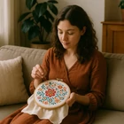 Kép 9/22 - Hímzőkészlet 100 színnel