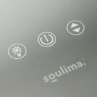 Kép 4/13 - Soulima LED Sminktükör 80x62 cm