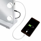 Kép 13/13 - Soulima LED Sminktükör 80x62 cm