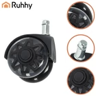 Kép 4/9 - Fekete forgószék kerekek - 5 db