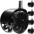 Kép 1/9 - Fekete forgószék kerekek - 5 db