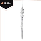 Kép 5/7 - Jégcsap karácsonyfadísz 12 db