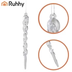 Kép 3/7 - Jégcsap karácsonyfadísz 12 db