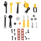 Kép 14/14 - 59 darabos 3 az 1-ben műhelykocsi gyerekeknek