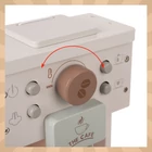 Kép 4/10 - Kruzzel kávéfőző szett gyerekeknek fából