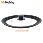 Kép 2/11 - 3 az 1-ben szilikon fedél 24/26/28cm