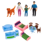 Kép 9/10 - Összecsukható babaház 6 szobával és bútorokkal