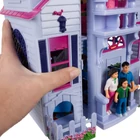 Kép 6/10 - Összecsukható babaház 6 szobával és bútorokkal