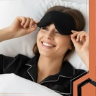 Kép 9/9 - Ruhhy 3D memóriahabos szemkötő alvómaszk