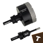 Kép 4/11 - Bigstren gyémánt lyukfűrész készlet fúróadapterrel, 6 db, 6-68 mm, M14