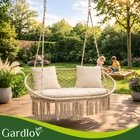 Kép 11/15 - Kétszemélyes gólyafészek hinta - kérmszínű