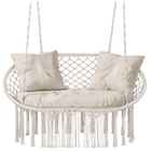 Kép 2/15 - Kétszemélyes gólyafészek hinta - kérmszínű