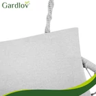 Kép 6/10 - Dupla hintaágy párnaszett – 3 részes szürke