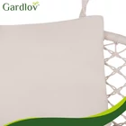 Kép 8/11 - Dupla hintaágy párnaszett – 3 részes krémszínű