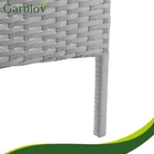 Kép 12/22 - Rattan kerti bútor szett - szürke