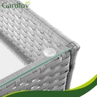 Kép 15/22 - Rattan kerti bútor szett - szürke