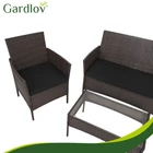 Kép 14/20 - Rattan kerti bútor szett - barna