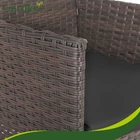 Kép 10/20 - Rattan kerti bútor szett - barna