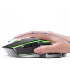 Kép 3/9 - Vezeték nélküli Q15 gamer egér színes háttérvilágítással