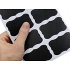 Kép 8/10 - Öntapadó címkék tárolóedények, üvegek jelöléséhez, filctollal, 192 db