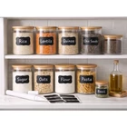 Kép 9/10 - Öntapadó címkék tárolóedények, üvegek jelöléséhez, filctollal, 192 db