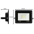 Kép 11/11 - LED kültéri reflektor 10 W