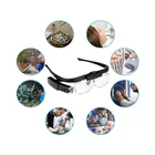 Kép 6/10 - Nagyító szemüveg, LED, 4,5x