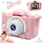 Kép 1/10 - Digitális fényképezőgép gyerekeknek - rózsaszín cicás 