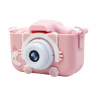 Kép 2/10 - Digitális fényképezőgép gyerekeknek - rózsaszín cicás 