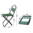 Kép 2/3 - Összecsukható horgászszék, zöld