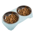 Kép 2/9 - Dupla fémtál, 350ml x2