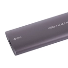 Kép 9/10 - Külső USB 3.1-es M.2 SSD ház 2230-2280mm, szürke