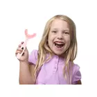 Kép 2/9 - Szilikon fogkefe gyerekeknek rózsaszín