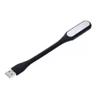 Kép 2/9 - Rugalmas szilikon USB lámpa, fekete
