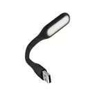 Kép 6/9 - Rugalmas szilikon USB lámpa, fekete