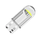 Kép 3/10 - T10 LED autóizzó fehér színben, W5W foglalattal, 2 db