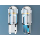 Kép 5/10 - T10 LED autóizzó fehér színben, W5W foglalattal, 2 db