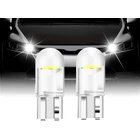 Kép 6/10 - T10 LED autóizzó fehér színben, W5W foglalattal, 2 db