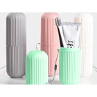 Kép 3/10 - Fogkefe és fogkrém tartó utazáshoz-Zöld