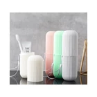 Kép 9/10 - Fogkefe és fogkrém tartó utazáshoz-Zöld