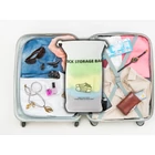 Kép 3/6 - Vízálló utazótasak zokniknak, 28 x 18 cm