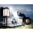 Kép 5/9 - LED reflektor 50W (mozgásérzékelő, alkonykapcsoló) 