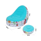 Kép 8/9 - Felfújható kerti fotel lábtartóval és pumpával